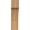 Ekena Millwork 3 1/2"W x 6"D x 14"H Westlake Smooth Knee Brace, Western Red Cedar BRC04X06X14WTL00SWR - alternate 3